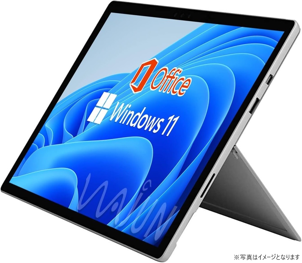 Surface Pro5 / 12.3型 / タッチパネル/Win 11 Pro/MS Office H&B 2019 / Core i5-7300U / WEBカメラ/wajunのWIFI/Bluetooth / 8GB / 256GB SSD (整備済み品)