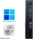 Lenovo ミニPC M70q/Core i3-10100T/Win11 Pro/ MS office 2024 /WIFI/Bluetooth/HDMI/16GB/256GB SSD/ 中古整備PC