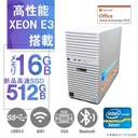 NEC デスクトップPC Express5800/ Xeon E3-1220V6 /Win11 Pro/MS Office H&B 2019/WIFI/Bluetooth/16GB/ 512GB SSD/整備済み中古PC